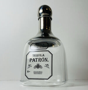 Brand New 18oz PATRON Margarita Shaker Glass Cocktail Tequila Mixer